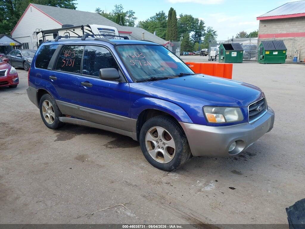 2003 SUBARU FORESTER JF1SG656X3H766513