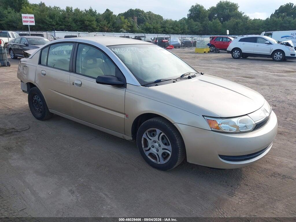2003 SATURN ION 1G8AJ52F63Z139849