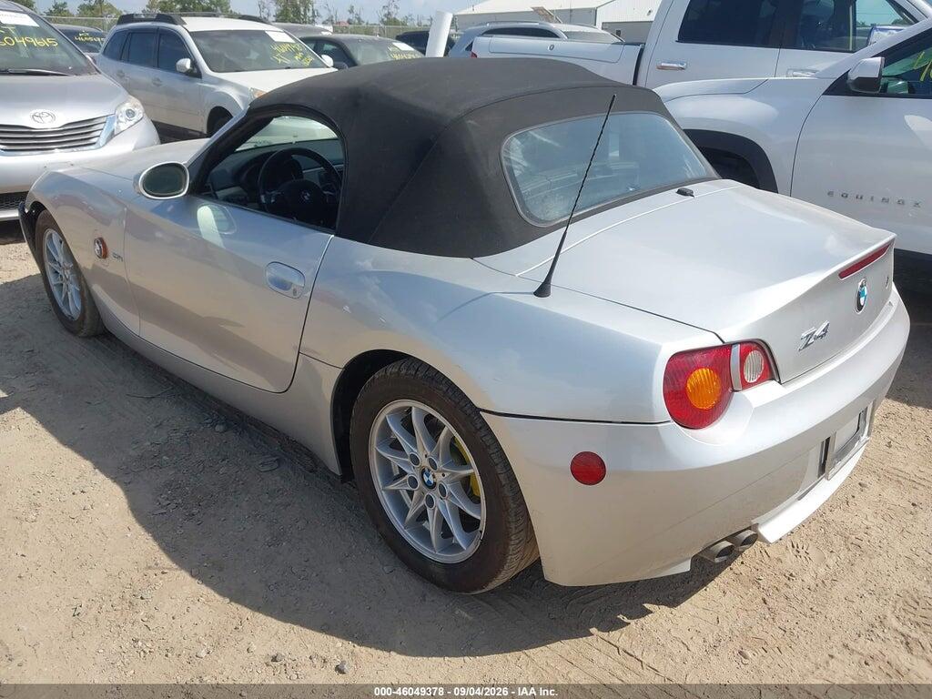 4USBT33594LS51350 2004 BMW Z4 photo no. 3