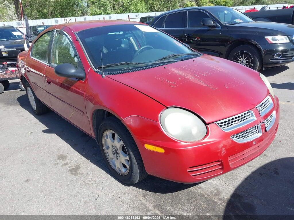 2005 DODGE NEON 1B3ES56C95D185343