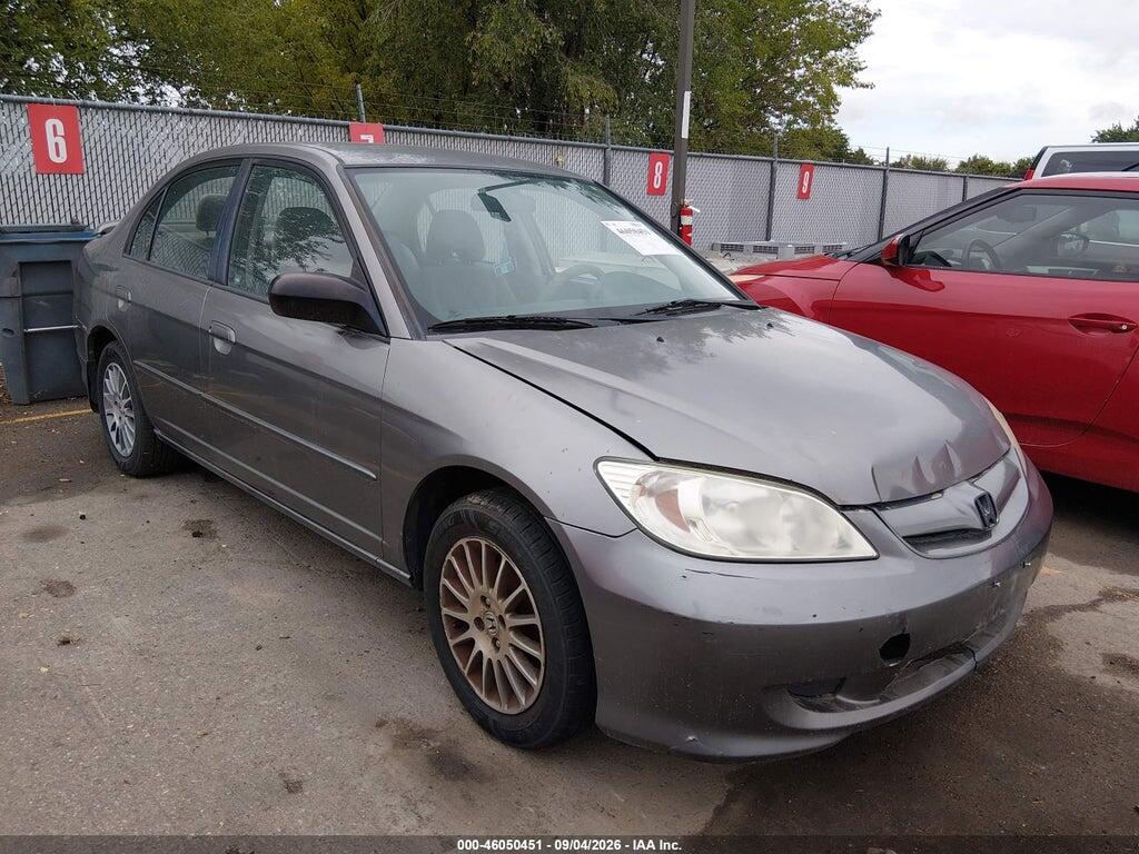 2005 HONDA CIVIC 2HGES16555H606164