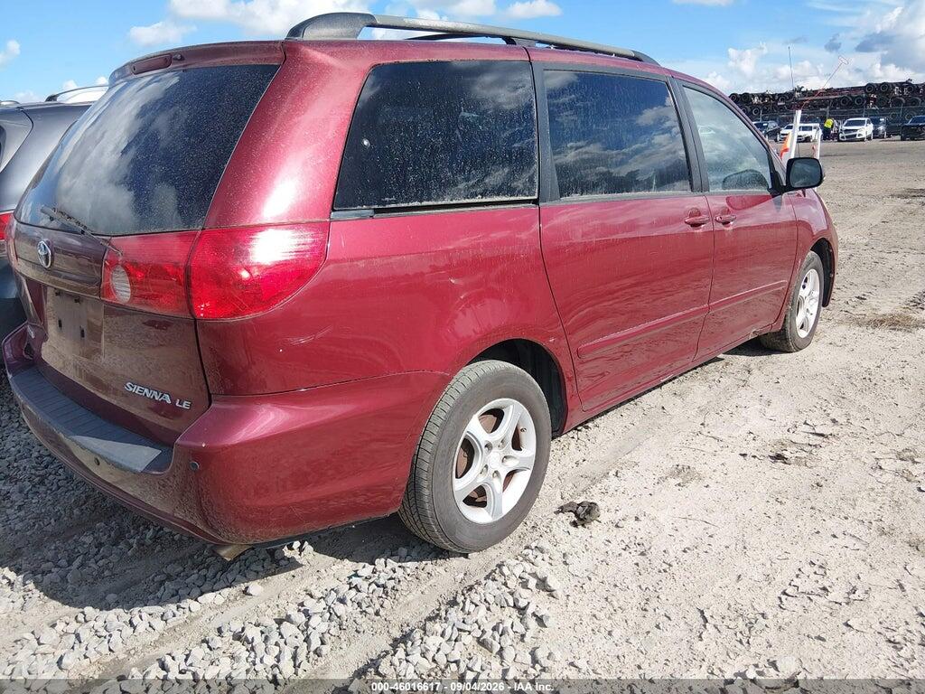 5TDZK23C97S074706 2007 TOYOTA SIENNA photo no. 4