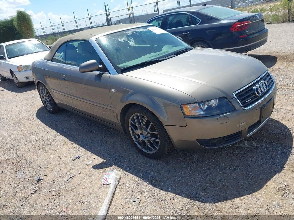 2006 AUDI A4 WAUDT48H66K005403
