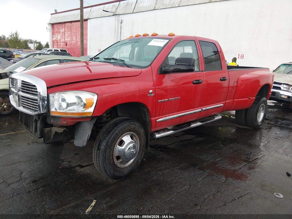 3D7MX48C16G262767 2006 DODGE RAM 3500 photo no. 2