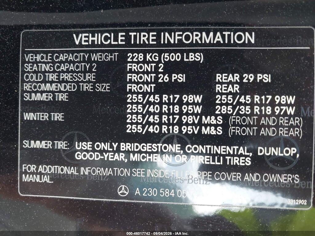WDBSK75F94F062877 2004 MERCEDES-BENZ SL 500 photo no. 9