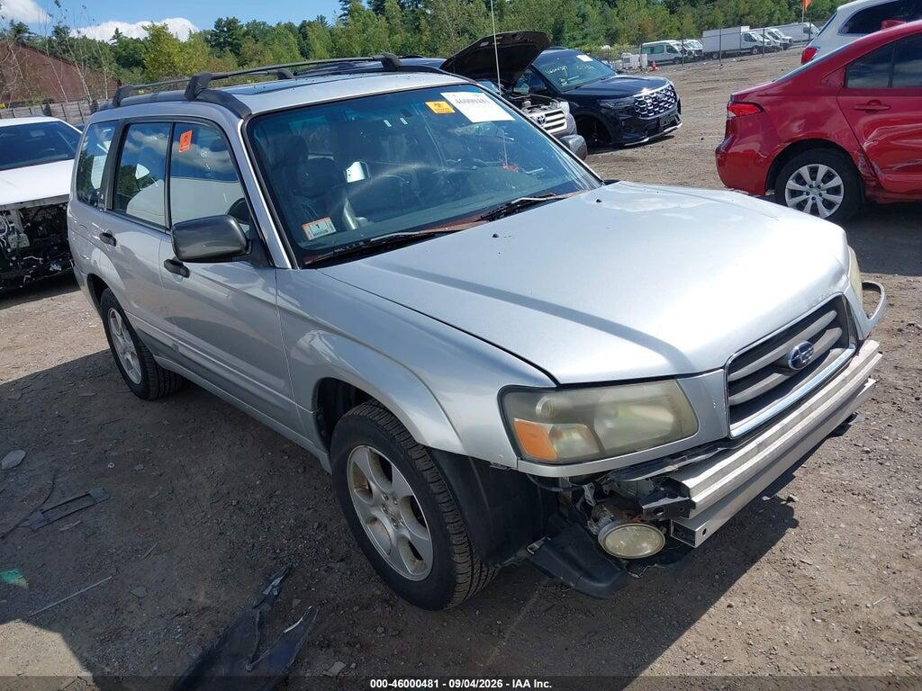 2004 SUBARU FORESTER JF1SG65624H759556