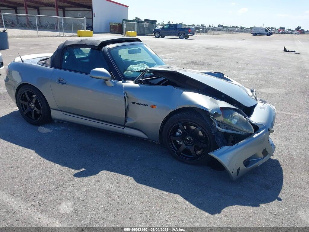 2000 HONDA S2000 JHMAP1141YT800144