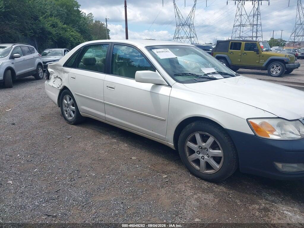 2000 TOYOTA AVALON 4T1BF28B0YU001917