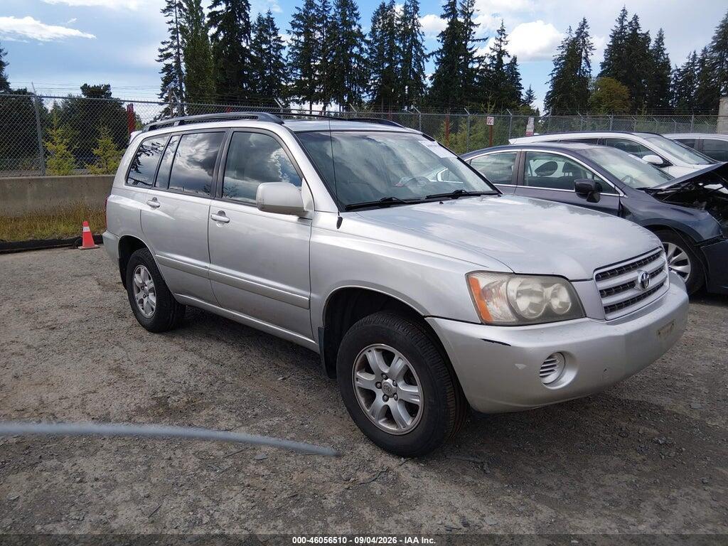 2002 TOYOTA HIGHLANDER JTEHF21A820096446
