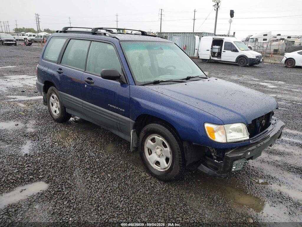 2002 SUBARU FORESTER JF1SF635X2H754907