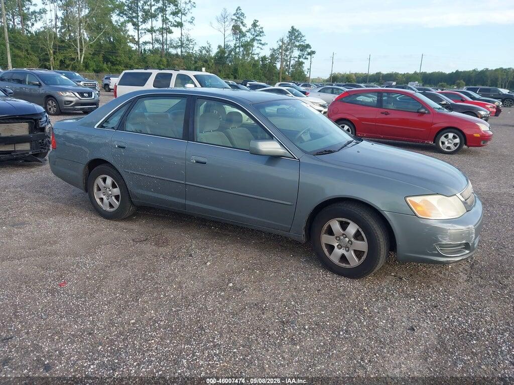 2002 TOYOTA AVALON 4T1BF28B02U210551