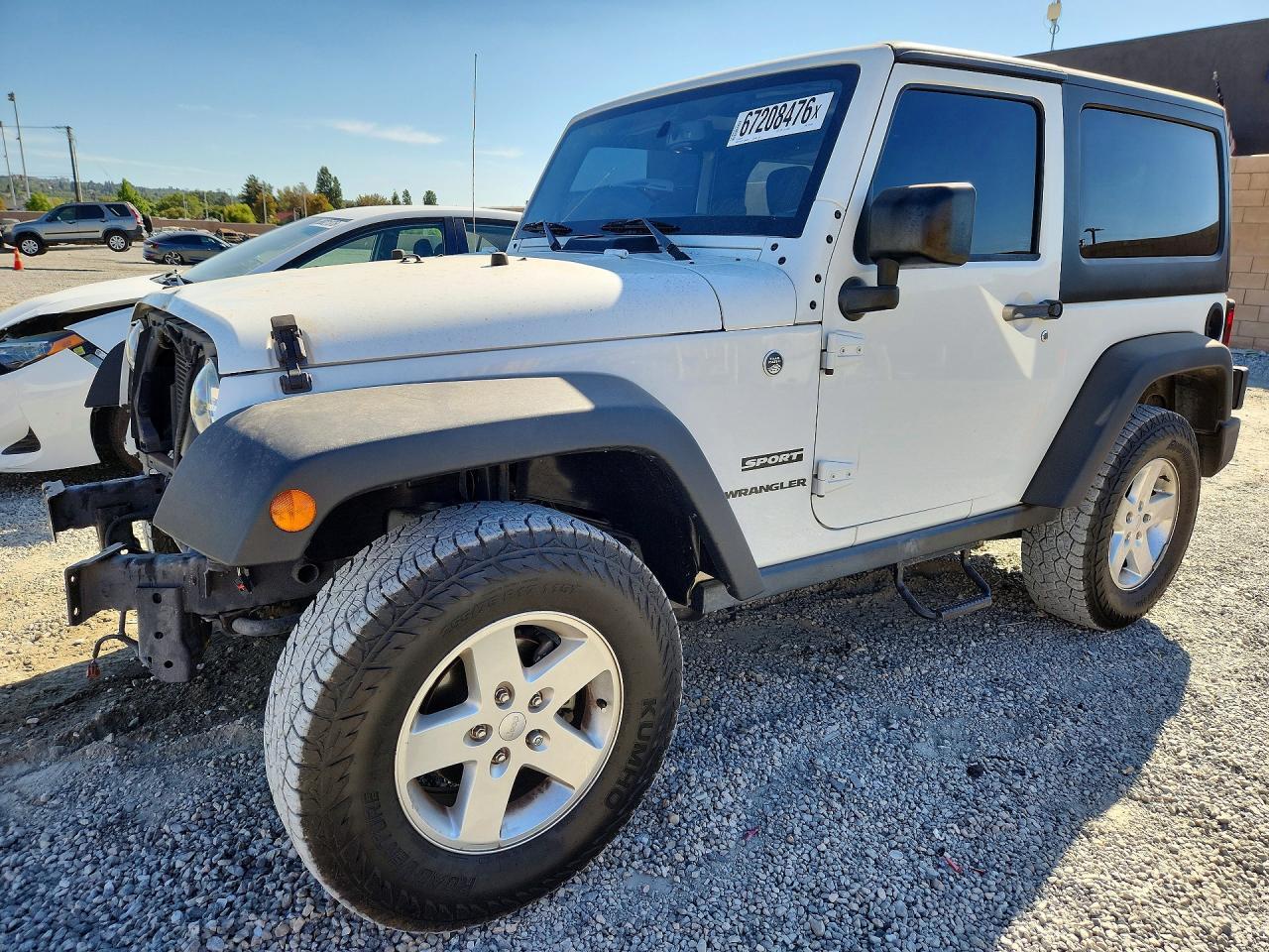 2016 JEEP WRANGLER 1C4AJWAG5GL231498