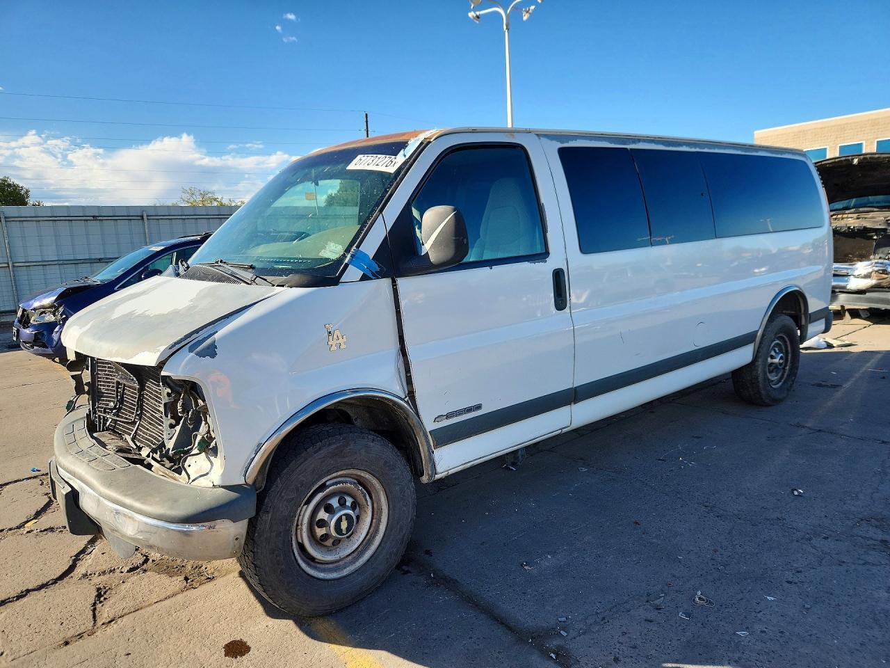 2001 CHEVROLET EXPRESS G3500 1GAHG39R411186700