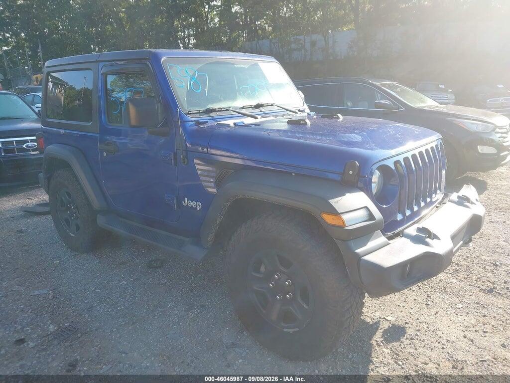 2019 JEEP WRANGLER 1C4GJXAG0KW585839