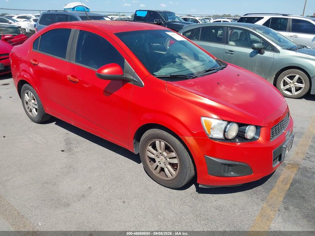 2012 CHEVROLET SONIC 1G1JB5SH6C4172070