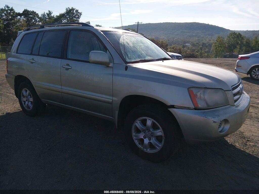 2003 TOYOTA HIGHLANDER JTEHF21AX30149603