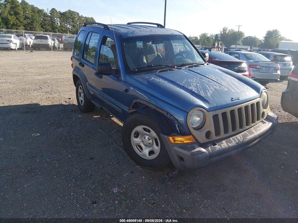2006 JEEP LIBERTY 1J4GK48K36W233134