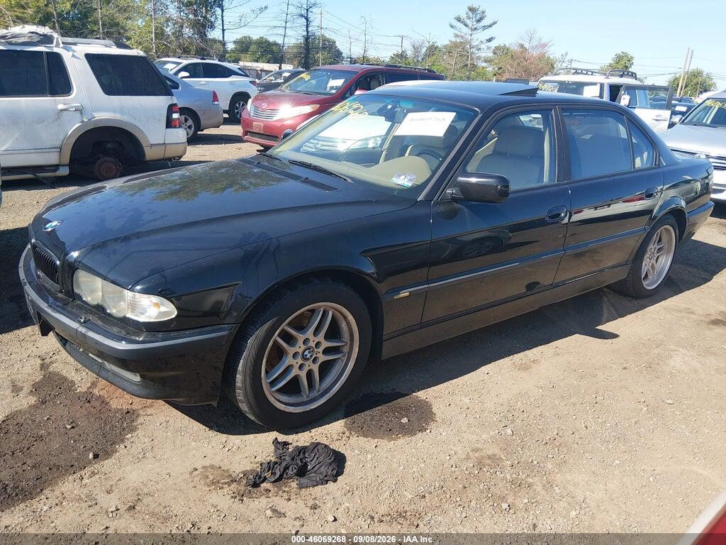 WBAGH83461DP21841 2001 BMW 740IL photo no. 2