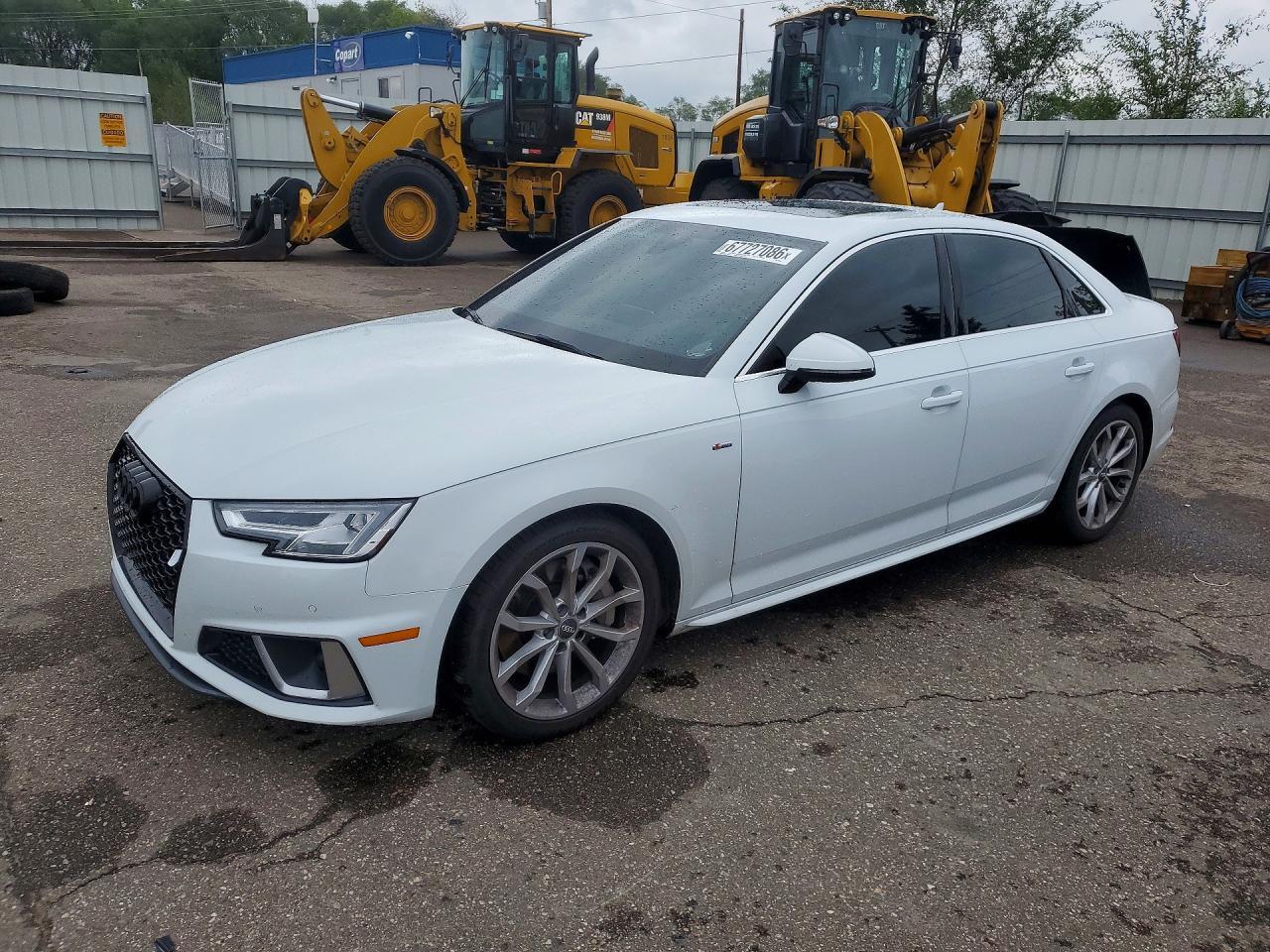 2019 AUDI A4 WAUENAF43KA041210