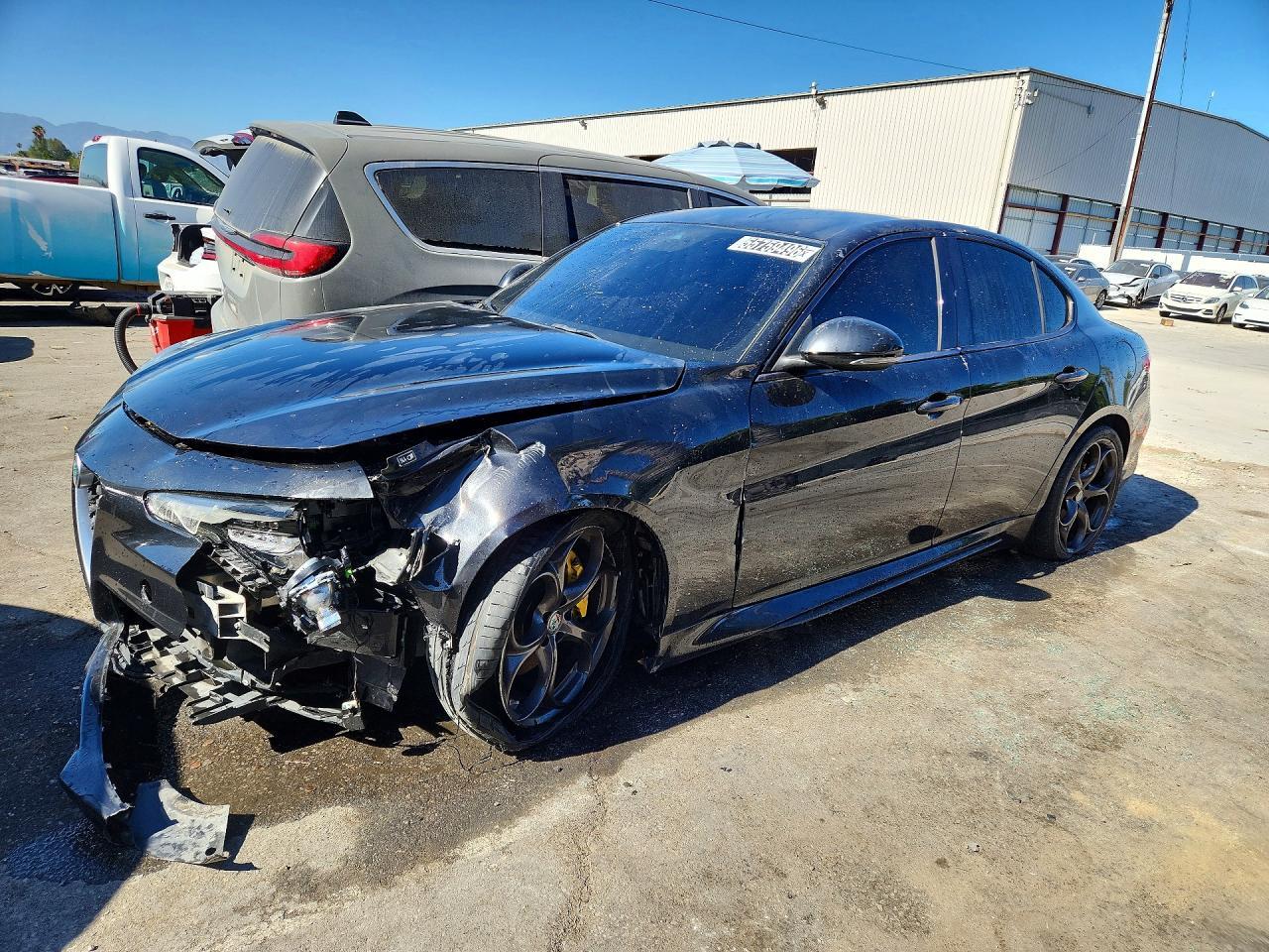 2017 ALFA ROMEO GIULIA ZARFAECN6H7549593