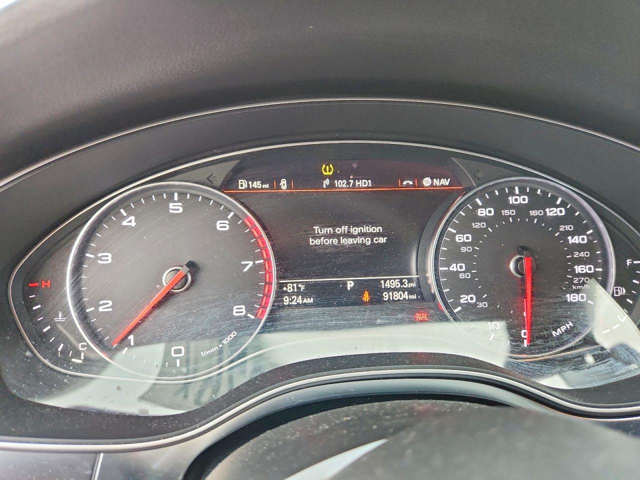 2015 AUDI A6 PREMIUM PLUS — Фото 9 из 12