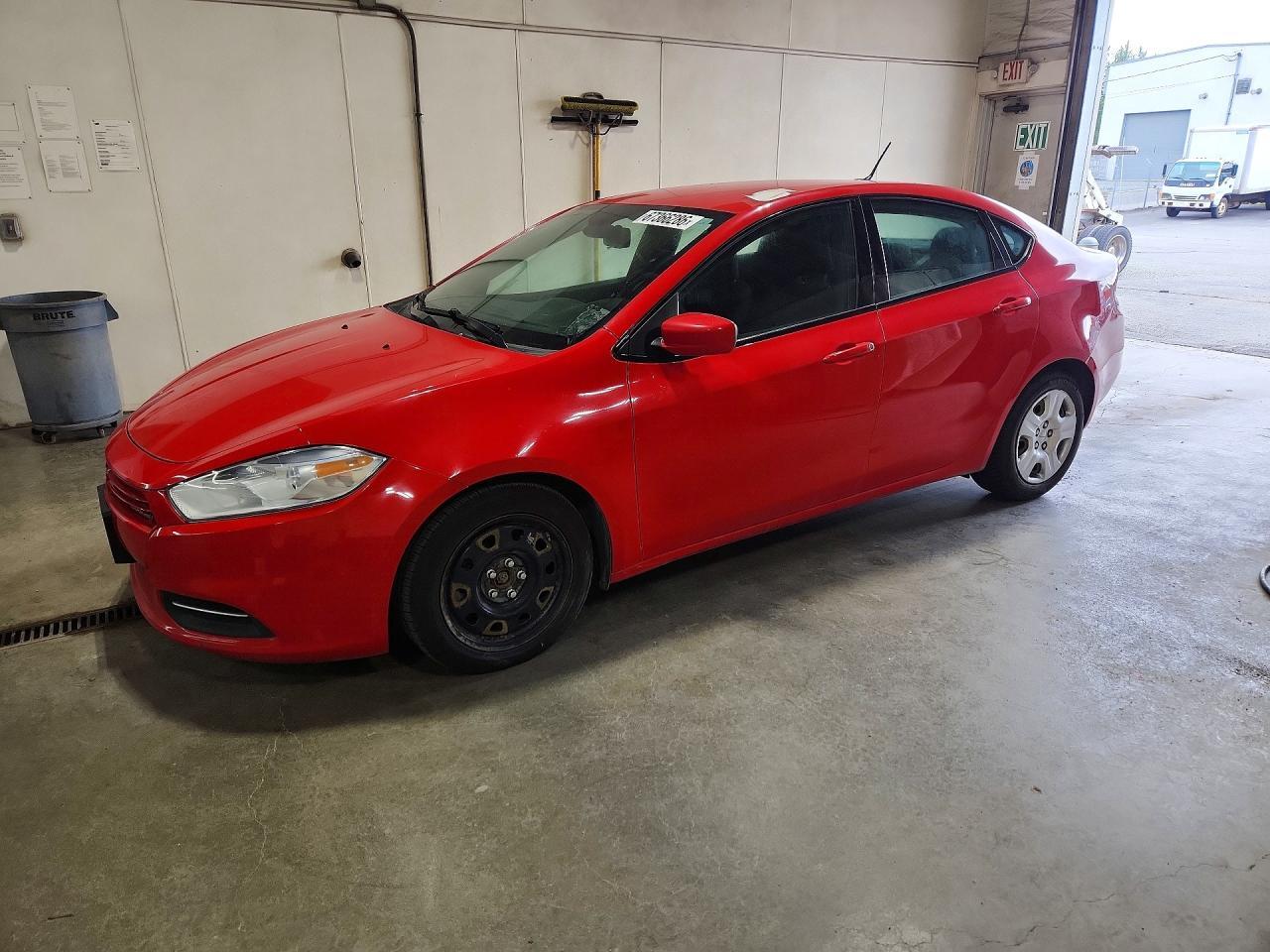 2016 DODGE DART 1C3CDFAA7GD727784