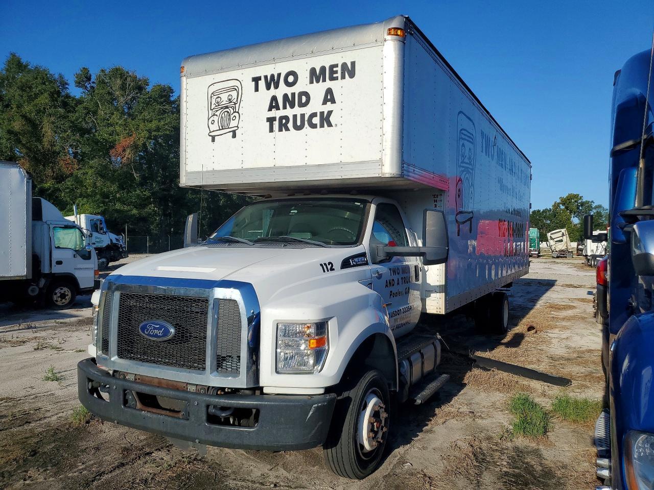 2019 FORD F650 SUPER DUTY BOX TRUCK
