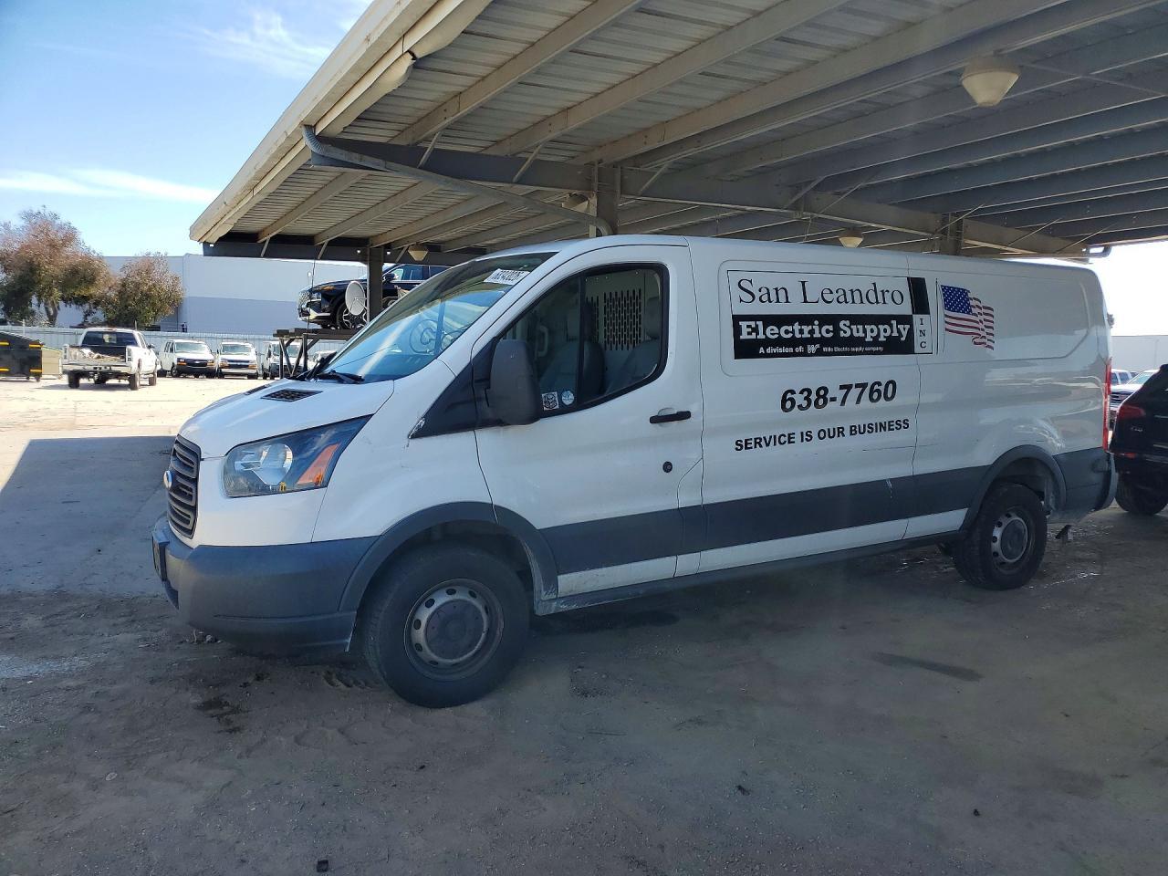 2016 FORD TRANSIT T-250 SRW LOW ROOF DELIVERY VAN