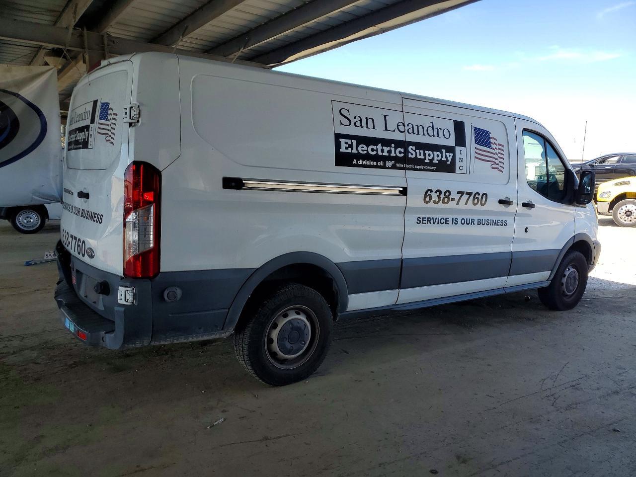 2016 FORD TRANSIT T-250 SRW LOW ROOF DELIVERY VAN — Фото 3 из 12
