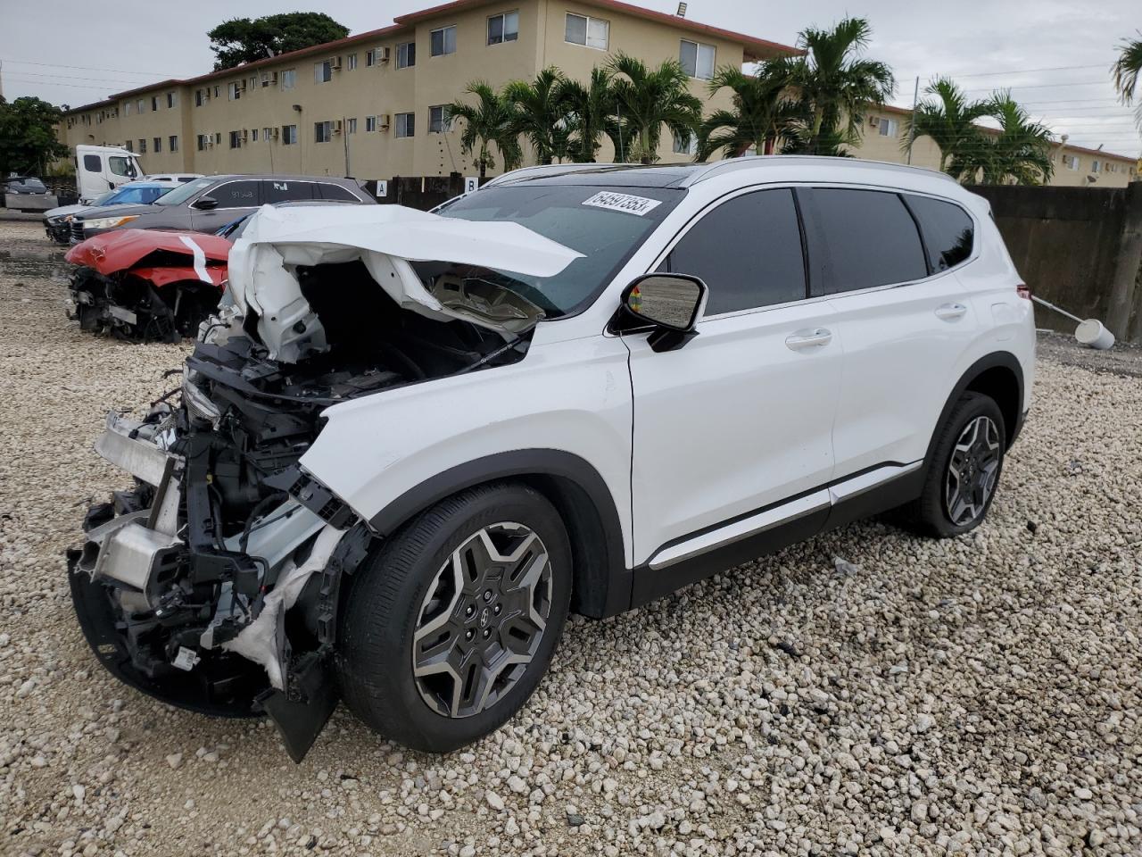 2021 HYUNDAI SANTA FE 5NMS44AL9MH347913