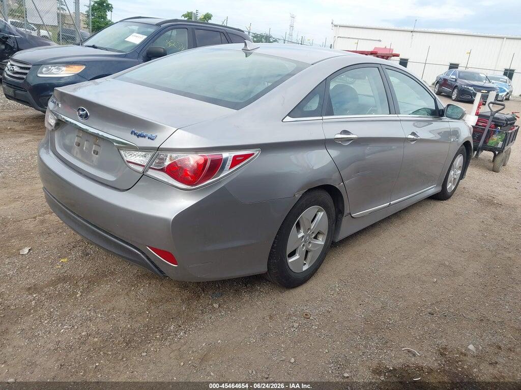 KMHEC4A41CA060806 2012 HYUNDAI SONATA HYBRID photo no. 4
