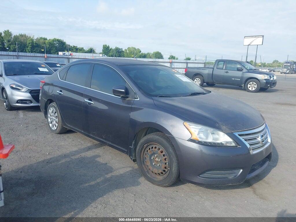 3N1AB7AP2FY254491 2015 NISSAN SENTRA photo no. 1