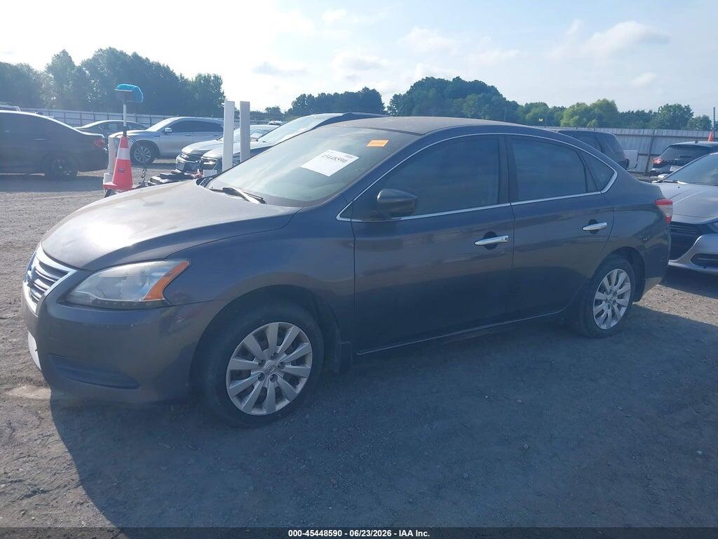3N1AB7AP2FY254491 2015 NISSAN SENTRA photo no. 2