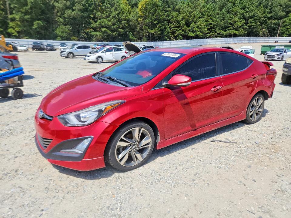 2014 HYUNDAI ELANTRA KMHDH4AH4EU174252