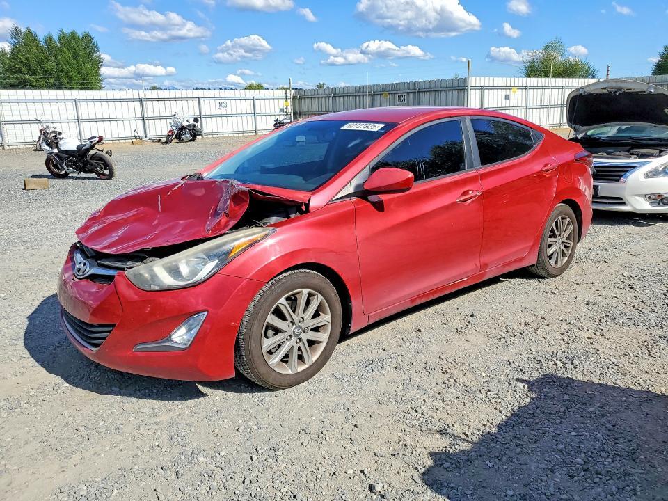 2014 HYUNDAI ELANTRA KMHDH4AE8EU139090