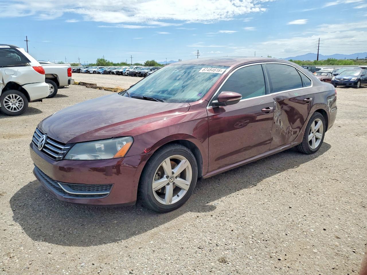 2012 VOLKSWAGEN PASSAT 1VWBP7A35CC085682