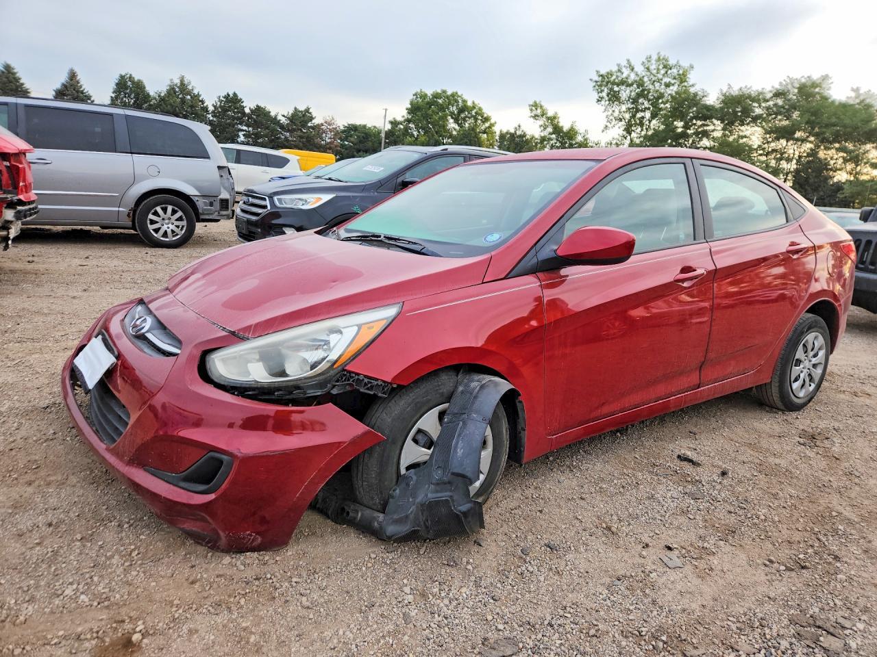2017 HYUNDAI ACCENT KMHCT4AE0HU357569