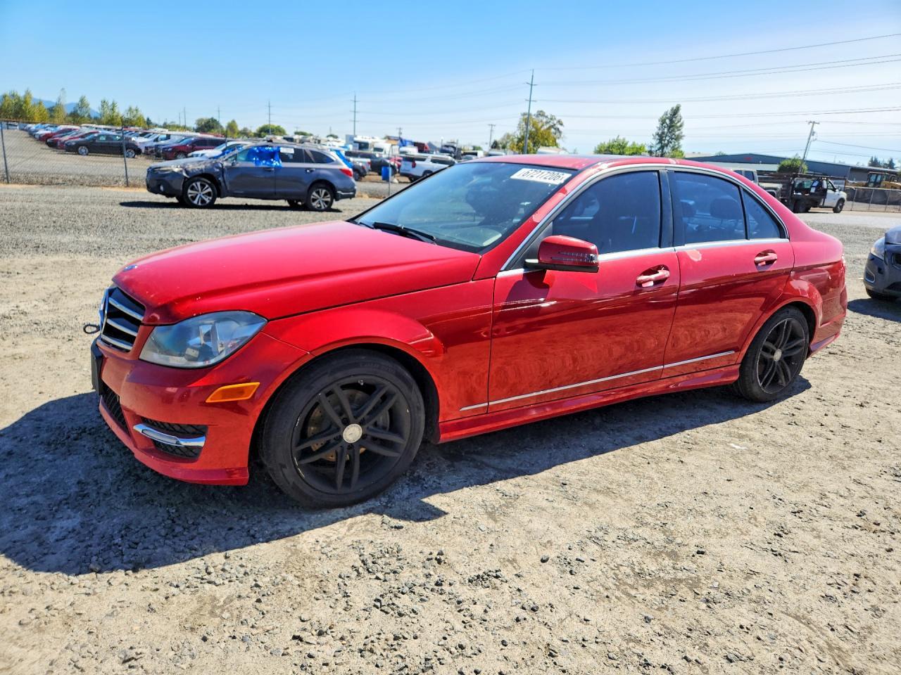 2014 MERCEDES-BENZ C WDDGF4HB9EA963027
