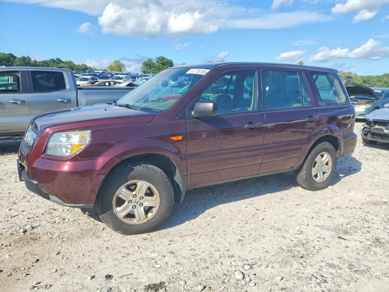 2007 HONDA PILOT 2HKYF18117H537803