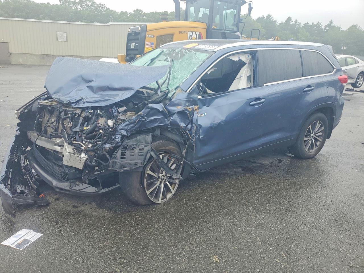 2019 TOYOTA HIGHLANDER HYBRID 5TDJGRFHXKS054147