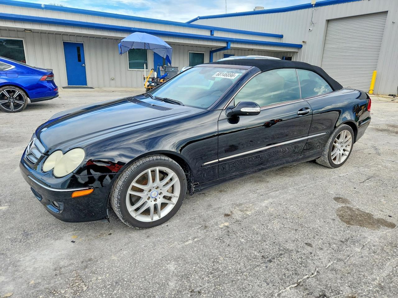 2009 MERCEDES-BENZ CLK WDBTK56F69T107693