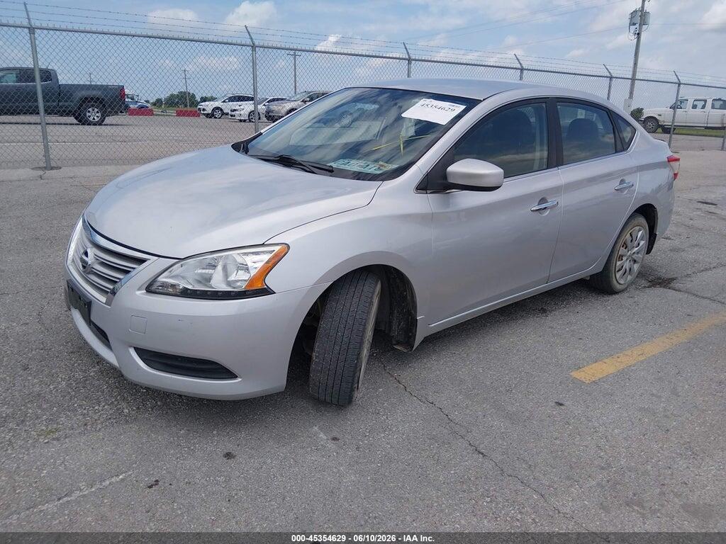 3N1AB7AP2FL629194 2015 NISSAN SENTRA photo no. 2