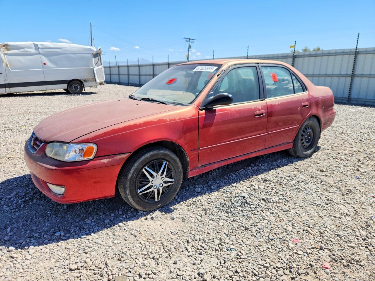 2001 TOYOTA COROLLA 2T1BR12E11C435131
