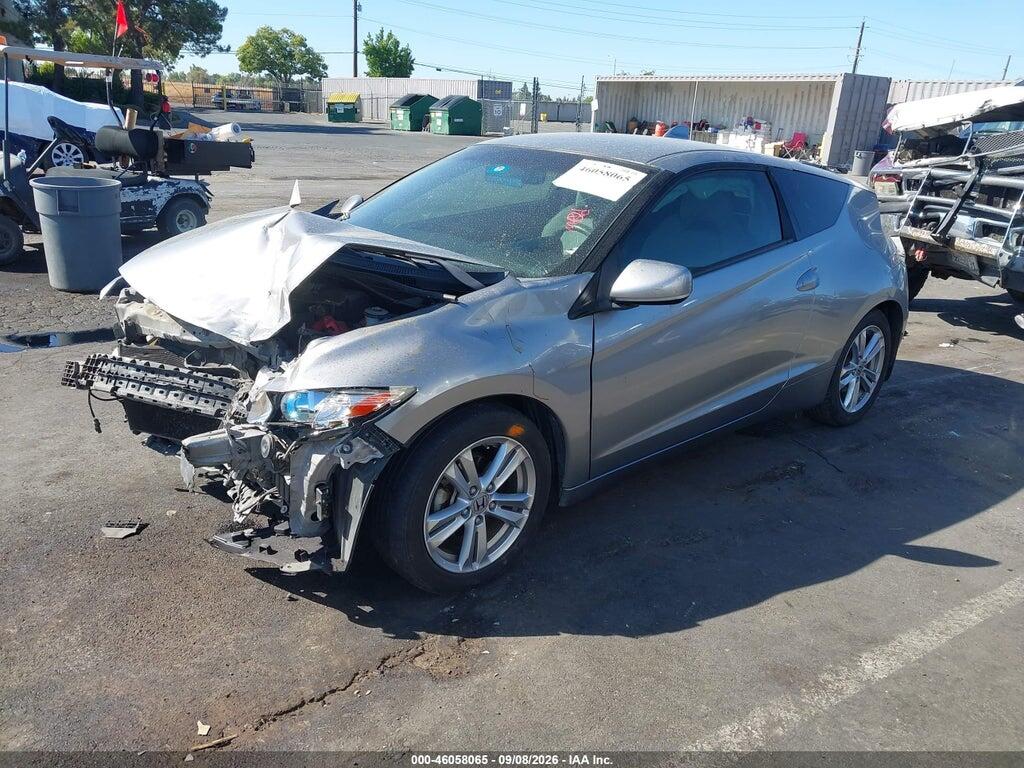 JHMZF1D49CS005259 2012 HONDA CR-Z photo no. 2