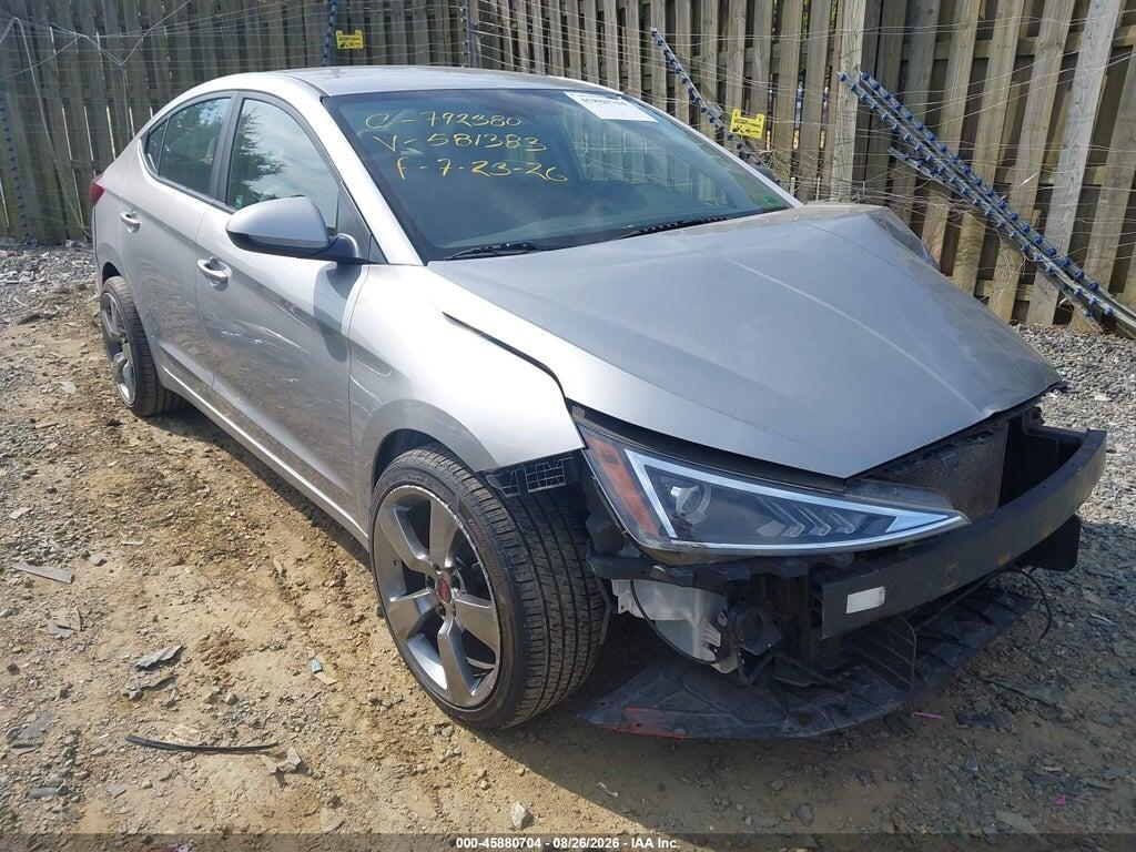 2020 HYUNDAI ELANTRA 5NPD84LF6LH581383