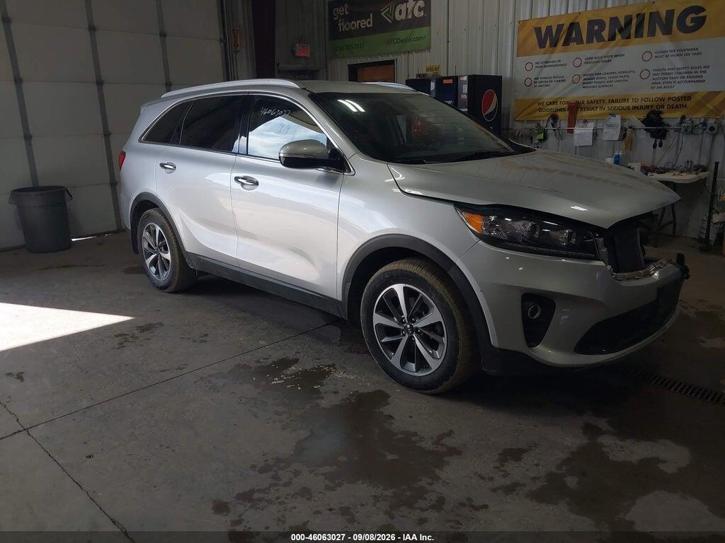 2019 KIA SORENTO 5XYPHDA58KG451571