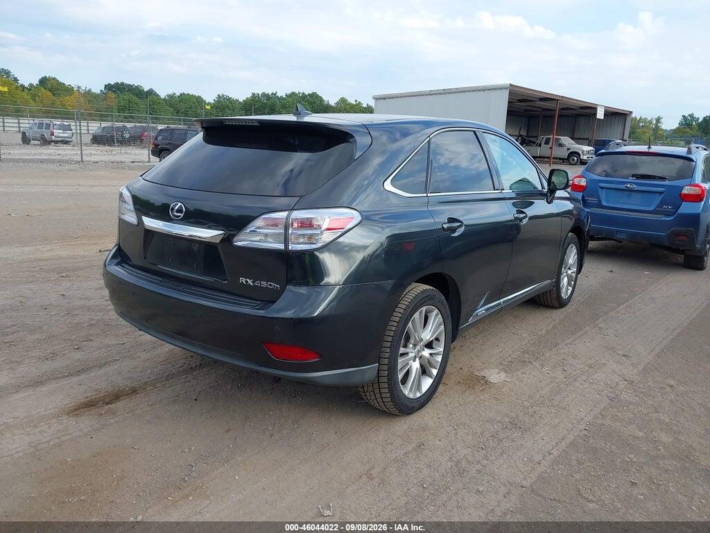 JTJZB1BA9B2405792 2011 LEXUS RX 450H photo no. 4