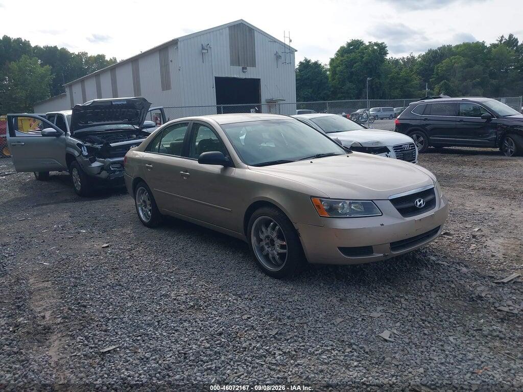 2007 HYUNDAI SONATA 5NPET46CX7H295305