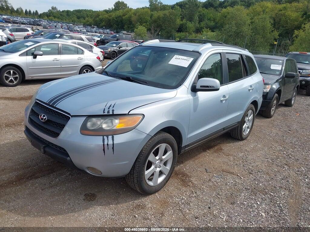 5NMSH13E27H037124 2007 HYUNDAI SANTA FE photo no. 2