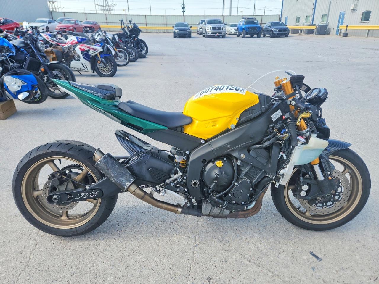 2016 YAMAHA YZFR6 JYARJ16E2GA034776